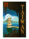 Taiwan: Sun Moon Lake, c.1950 Giclee Print