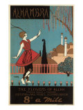 Alhambra, the Flowers of Allah, c.1913 Giclee Print by Georges Kugelmann Benda