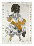 Costume Design for the Sleeping Princess, Alhambra Theatre, London, c.1921 Giclee Print by Leon Bakst