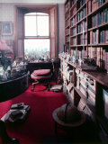 Library Study of Famed Naturalist Charles Darwin Lámina fotográfica por Mark Kauffman