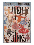 High Jinks at theelphe Theatre, c.1916 Giclee Print by E.p. Kindella