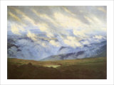 Scudding Clouds reproduction procédé giclée par Caspar David Friedrich