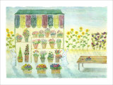 Flower Shop, Always on Your Side Giclee Print by Miyuki Hasekura