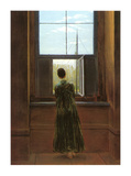 Woman at the Window Impressão giclée por Caspar David Friedrich Woman at the Window Impressão giclée por Caspar David Friedrich