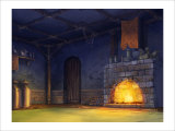 The Fire of the Fireplace reproduction procédé giclée par Kyo Nakayama