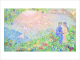 Thanks to Meet You on the Earth Giclee Print by Miyuki Hasekura
