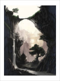 The Orient and Place That No One Knows in Fog reproduction procédé giclée par Kyo Nakayama