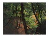 In the Middle of the Forest Giclee Print by Gustav Klimt