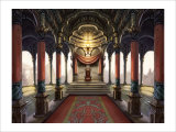 Inside the Castle of the Orient: The King Who Sits on the Throne reproduction procédé giclée par Kyo Nakayama