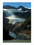 Waterfall Glacier Giclee Print by Charles Glover