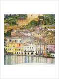 Malcesine on Lake Garda Giclee Print by Gustav Klimt
