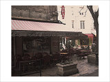 Cafe Le Provence, Aix-En-Provence Lámina giclée por Nicolas Hugo