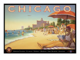 Chicago and Southern Air Giclee Print by Kerne Erickson