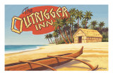 Outrigger Inn - Hawaii Lámina giclée por Kerne Erickson