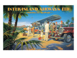 Inter-Island Airways Giclee Print by Kerne Erickson