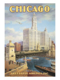 Chicago reproduction procédé giclée par Kerne Erickson