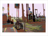 Park, Venice Beach, California Giclee Print by Steve Ash