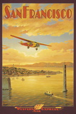Western Air Express, San Francisco, California Lámina giclée por Kerne Erickson Western Air Express, San Francisco, California Lámina giclée por Kerne Erickson