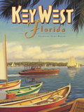 Key West, Floride Reproduction procédé giclée par Kerne Erickson