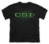 Youth: CSI - Sketchy Shadow T-shirts