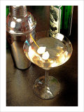 Martini with Two Onions Giclee Print by Steve Ash
