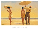 Jack Vettriano - Mad Dogs - Reprodüksiyon