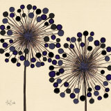 Lilac Bubble Duo Plakat af Alan Buckle