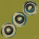 Olive Circles Kunstdrucke von Alan Buckle