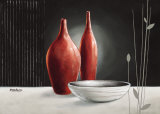 Elegance Rouge I Poster av Yves Blanc Elegance Rouge I Poster av Yves Blanc