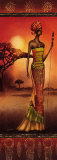 Masai Lady Warrior Affiche par Nicola Rabbett