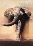 King of Savannah Pósters por Talantbek Chekirov