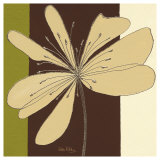 Taupe Flower Burst Láminas por Debbie Halliday Taupe Flower Burst Láminas por Debbie Halliday