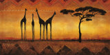 Les Girafes de Namibie Reprodukcje autor Valerie Delmas Les Girafes de Namibie Reprodukcje autor Valerie Delmas