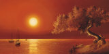 Sunset Light Affiches par Leon Wells