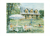 Family Relaxation Pósters por Hélène Léveillée