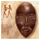 African Mask Posters par A. Vargas
