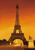 Paris, Eiffel Tower Pósters por Leon Wells Paris, Eiffel Tower Pósters por Leon Wells