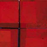 Red Squares Kunstdrucke von Ewald Kuch