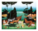 After Us, the Flood Poster by Geneviève Jost