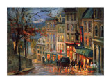 Evening Outing Affiches par Ginette Racette