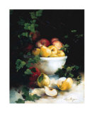 Delicious Fruits Print by Lise Auger