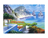 Italian River I Prints by V. Lopasso