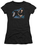Juniors: Bettie Page - Blue Moon T-shirts