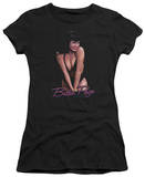 Juniors: Bettie Page - This is a Bust T-Shirt
