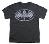 Youth: Batman - Steel Mesh Shield T-Shirt