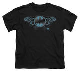 Youth: Batman - Two Gargoyles Logo T-Shirt