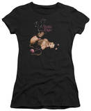 Juniors: Bettie Page - Kitty Pin Up T-Shirt