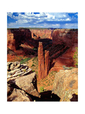 Spider Rock, Canyon De Chelly,Arizona Photographie par George Oze