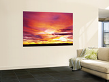 Sunset, Canyon De Chelly, Arizona, USA Wall Mural