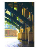 Riverwalk Bridge Arch 1 Fotografie-Druck von Debbie Vinci
